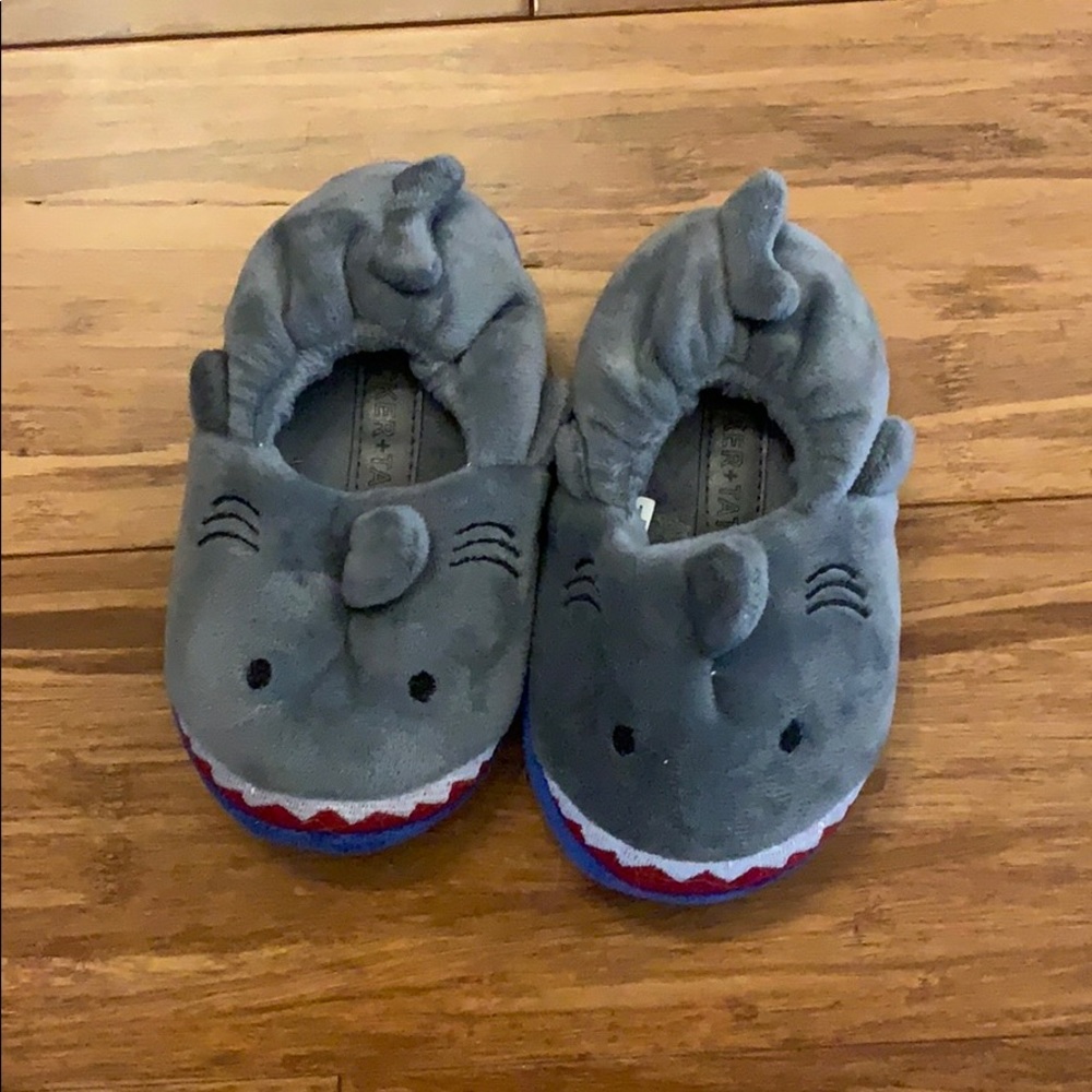 Toddler Shark Slippers